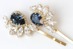 10 Creative Ways to Style Your Hair with Crystal Bobby Pins from Rebeka Jewelr