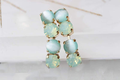 Mint earrings