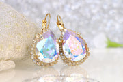 AB crystal earrings