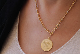 Coin necklace