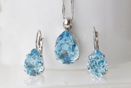 Aquamarine necklace