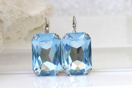 Aquamarine earrings