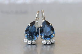 Blue topaz earrings