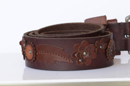 Leather belt