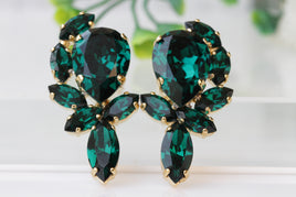 emerald earrings