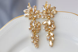 Cluster earrings