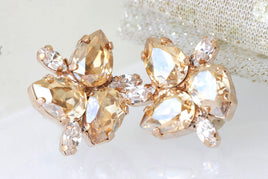 Topaz earrings