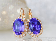 Cobalt blue earrings