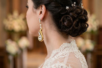 Pearl earrings