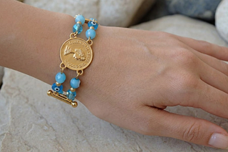 Evil eye bracelet