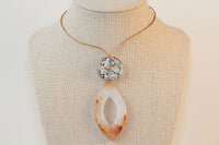 COLLIER D'AGATE