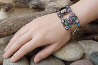 Amethyst Cuff Bracelet