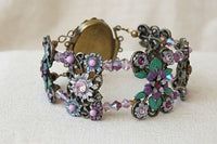 Amethyst Cuff Bracelet