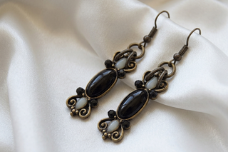 Black Onyx Earrings