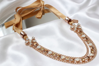 COLLIER EN OR ROSE
