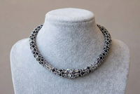 Black and gray necklace