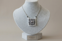 Black Crochet Necklace