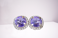 PURPLE EARRINGS