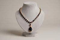 Black Stone Necklace