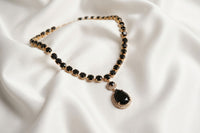 Black Stone Necklace