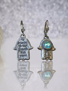 Hamsa earrings