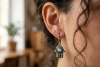 Hamsa earrings