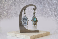 Hamsa earrings