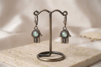 Hamsa earrings
