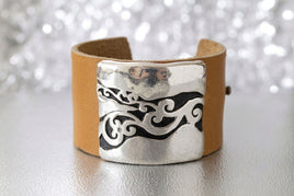 Leather bracelet