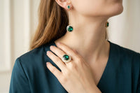 EMERALD JEWELRY SET