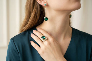 EMERALD JEWELRY SET
