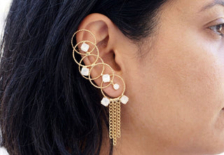 Hoop EAR CLIMBER CUFF