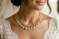 Collier de perles de mariage
