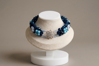 Blue Turquoise Crystal Bracelet
