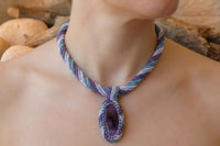 Purple Necklace