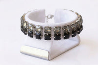 BLACK CRYSTAL BRACELET