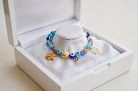 evil eye bracelet.