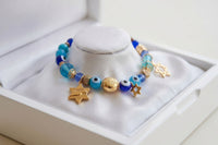 evil eye bracelet.