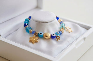 evil eye bracelet.