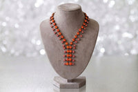 Statement Orange necklace