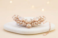 BRIDAL CHAMPAGNE NECKLACE