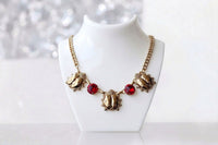 Red ruby bracelet