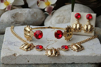 Red ruby bracelet
