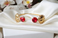 Red ruby bracelet