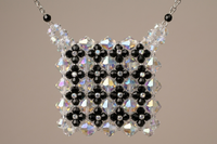 Black Crochet Necklace