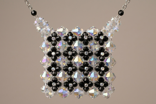 Black Crochet Necklace