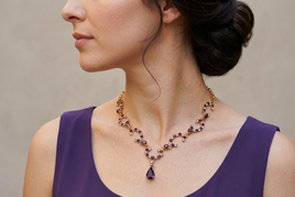 Bold Amethyst Necklace