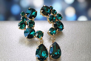 Emerald earrings