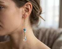 Gold filled earrings