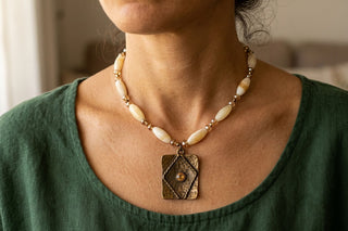 Yellow Jasper necklace